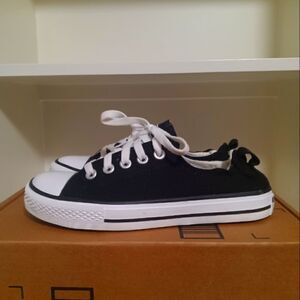 💯🔥JEAN ARDOR CANVAS SNEAKERS- WOMEN'S SIZE 8.5 BLACK🔥🔥NEW IN THE BOX- ....